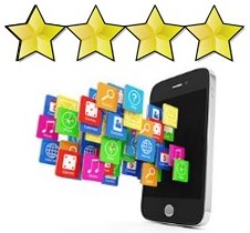 app with star